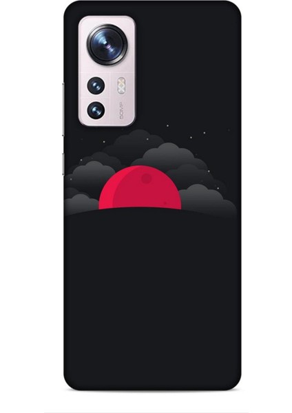 Xiaomi 13 Lite Kılıf Caliburn 13 Kızıl Ay Case Kapak