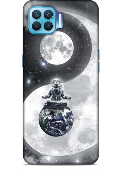 Oppo Reno 4 Lite Kılıf Caliburn 3 Ayda Reiki Arka Kapak