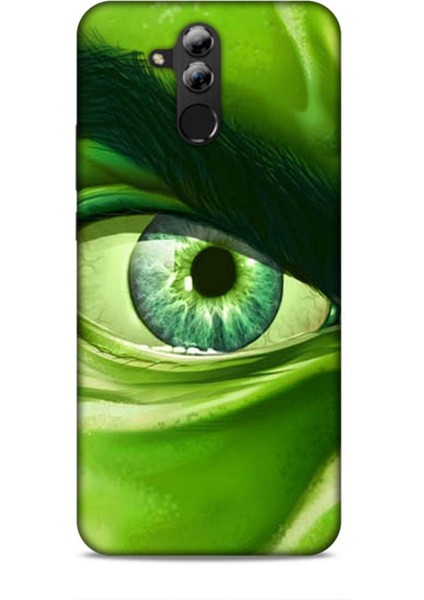 Huawei Mate 20 Lite Kılıf Caliburn 29 Hulk Göz Makro Leke Tutmaz Kapak