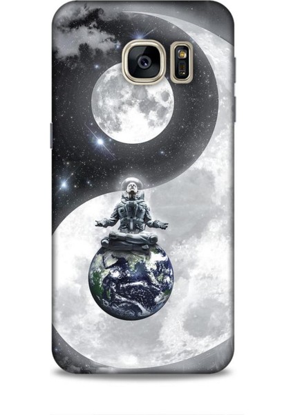 Samsung Galaxy S7 Kılıf Caliburn 3 Ayda Reiki Arka Kapak