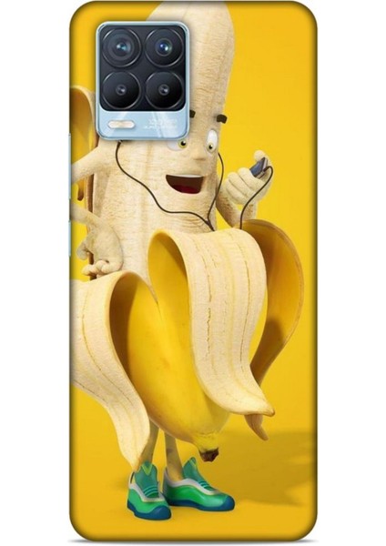 Realme 8 Pro Kılıf Caliburn 21 Muz Sarı Darbe Önleyici Kapak