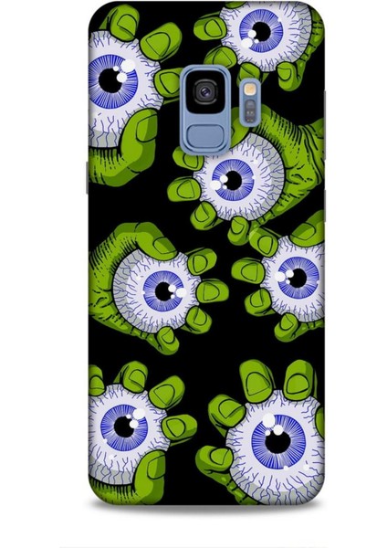 Samsung Galaxy S9 Kılıf Caliburn 23 Gözler Telefon Kabı