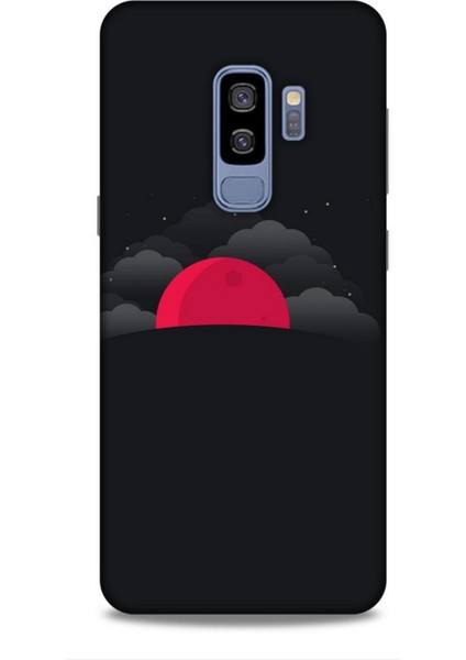 Samsung Galaxy S9 Plus Kılıf Caliburn 13 Kızıl Ay Case Kapak