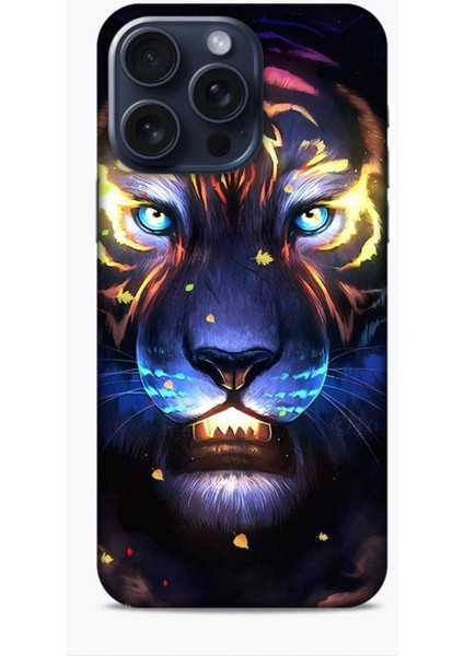 Apple iPhone 15 Pro Max Kılıf Caliburn 12 Aslan Colorful Tasarım Kılıf