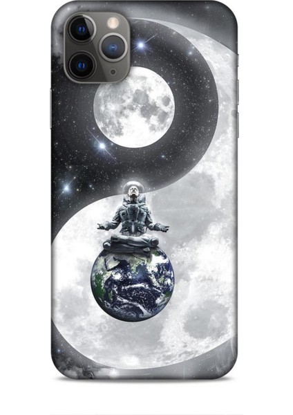 Apple iPhone 11 Pro Max Kılıf Caliburn 3 Ayda Reiki Arka Kapak