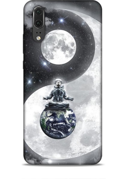 Huawei P20 Kılıf Caliburn 3 Ayda Reiki Arka Kapak