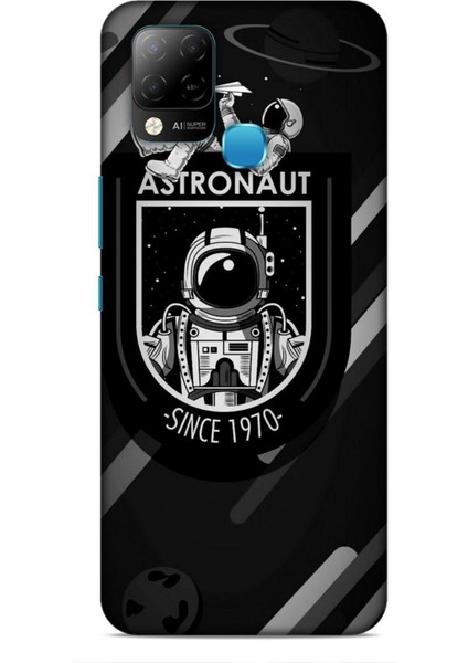 Infinix Hot 10T Kılıf Caliburn 2 Astronaut 1970 Kapak