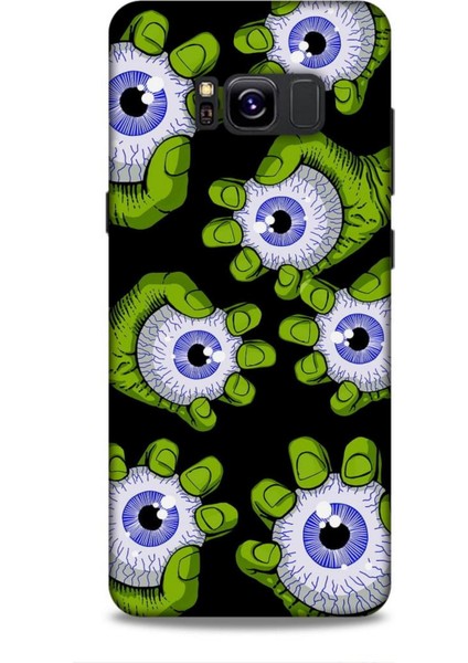 Samsung Galaxy S8 Kılıf Caliburn 23 Gözler Telefon Kabı