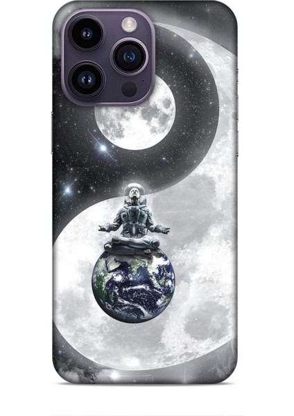 Apple iPhone 14 Pro Max Kılıf Caliburn 3 Ayda Reiki Arka Kapak