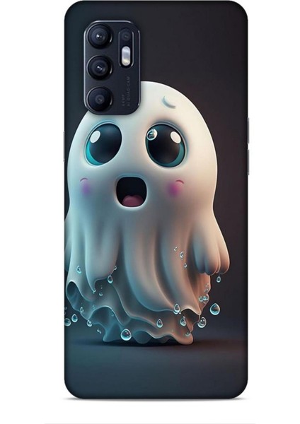Oppo Reno 6 Kılıf Caliburn 28 Sevimli Hayalet Iz Bırakmayan Kılıf