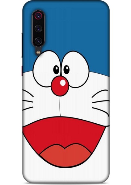 Xiaomi Mi 9 Pro Kılıf Caliburn 22 Mavi Beyaz Kap