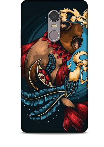 Lenovo K6 Note Kılıf Caliburn 18 Balık Parlak Kılıf