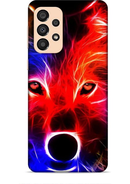 Samsung Galaxy A34 5g Kılıf Caliburn 16 Kurt Colorful Hediyelik Kılıf