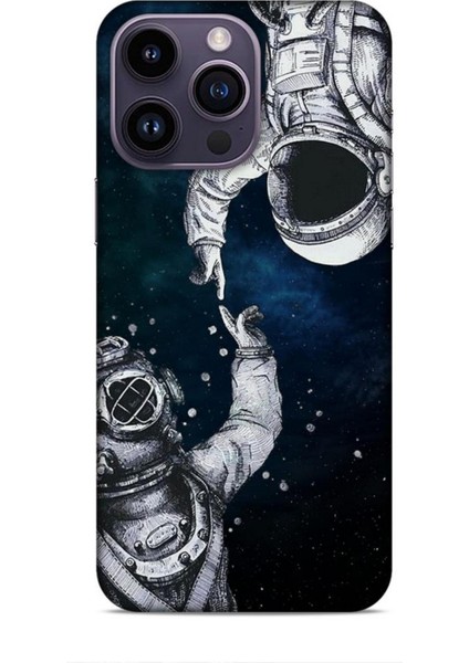 Apple iPhone 14 Pro Max Kılıf Caliburn 5 Kozmonot Koruma Kılıfı