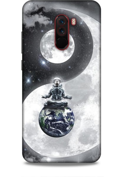 Xiaomi Pocophone F1 Kılıf Caliburn 3 Ayda Reiki Arka Kapak