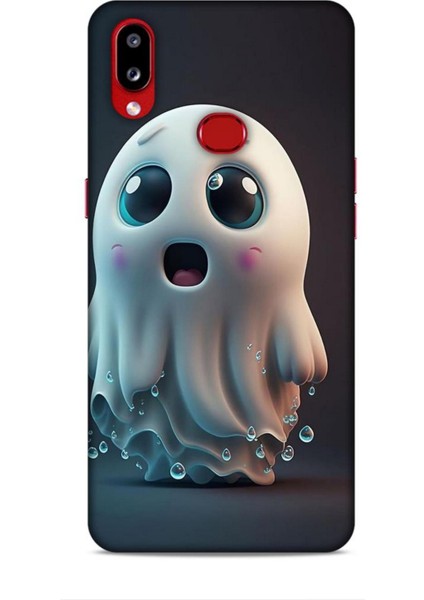 Samsung Galaxy A10S Kılıf Caliburn 28 Sevimli Hayalet Iz Bırakmayan Kılıf