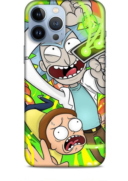 Apple iPhone 13 Pro Max Kılıf Caliburn 7 Rick And Morty Desenli Kılıf
