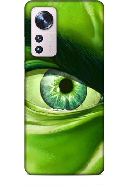 Xiaomi 12 Pro Kılıf Caliburn 29 Hulk Göz Makro Leke Tutmaz Kapak