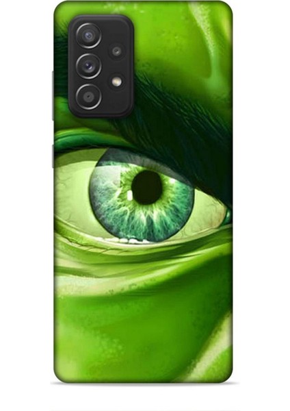 Samsung Galaxy A52S Kılıf Caliburn 29 Hulk Göz Makro Leke Tutmaz Kapak