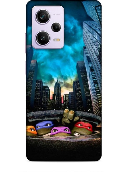 Xiaomi Redmi Note 13 Pro 5g Kılıf Caliburn 11 Ninja Kablumbağalar 4K Baskılı Kılıf