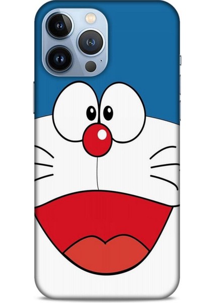 Apple iPhone 13 Pro Max Kılıf Caliburn 22 Mavi Beyaz Kap
