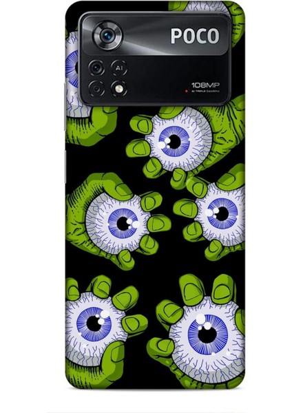 Xiaomi Poco X4 Pro 5g Kılıf Caliburn 23 Gözler Telefon Kabı