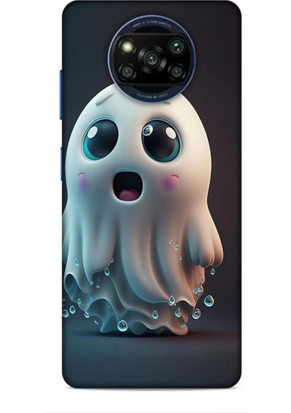 Xiaomi Poco X3 Pro Kılıf Caliburn 28 Sevimli Hayalet Iz Bırakmayan Kılıf