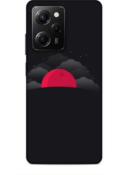 Infinix Hot 40 Kılıf Caliburn 13 Kızıl Ay Case Kapak