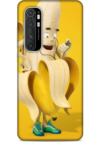 Xiaomi Mi Note 10 Lite Kılıf Caliburn 21 Muz Sarı Darbe Önleyici Kapak