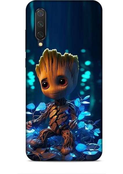 Xiaomi Mi 9 Lite Kılıf Caliburn 26 Bebek Groot Soft Kapak