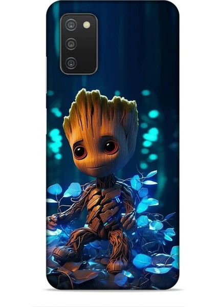 Samsung Galaxy A03S Kılıf Caliburn 26 Bebek Groot Soft Kapak