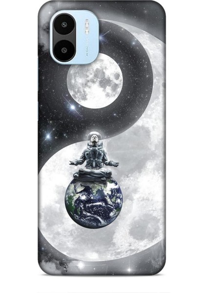 Xiaomi Redmi A1 Kılıf Caliburn 3 Ayda Reiki Arka Kapak