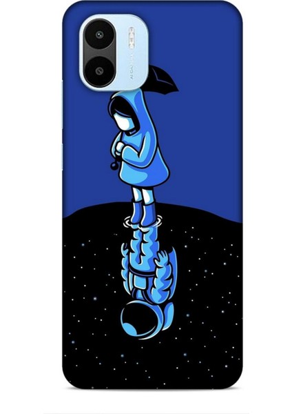 Xiaomi Redmi A1 Kılıf Caliburn 6 Hayaller Koruyucu Kapak