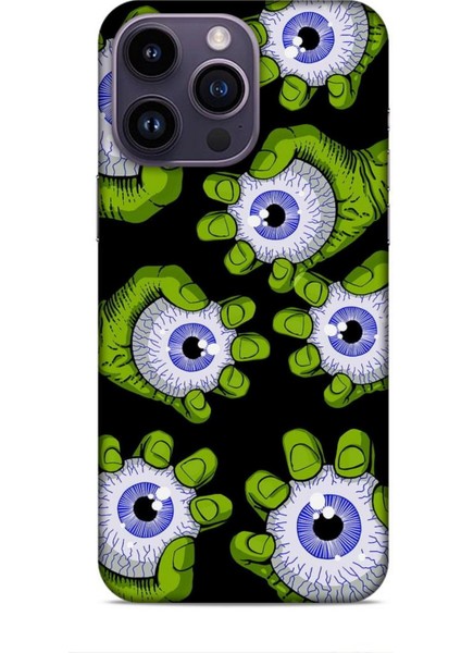 Apple iPhone 14 Pro Max Kılıf Caliburn 23 Gözler Telefon Kabı