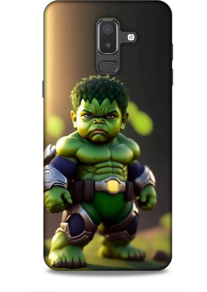 Samsung Galaxy J8 Kılıf Caliburn 24 Hulk Bebek Darbe Emici Kılıf