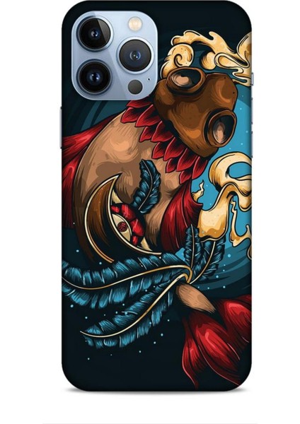 Apple iPhone 13 Pro Max Kılıf Caliburn 18 Balık Parlak Kılıf