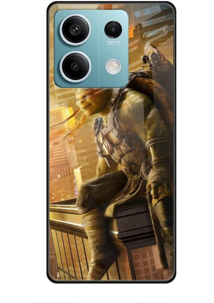 Xiaomi Redmi Note 13 Pro 5g Kılıf Caliburn 10 Michelengelo Ninja Kablumbağalar Full Hd Kılıf