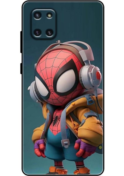 Samsung Galaxy A81 Kılıf Caliburn 25 Spiderman Bebek Soyulmayan Kılıf