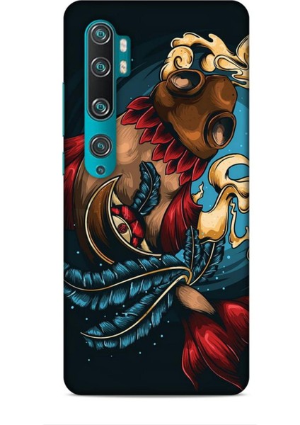 Xiaomi Mi Note 10 Pro Kılıf Caliburn 18 Balık Parlak Kılıf