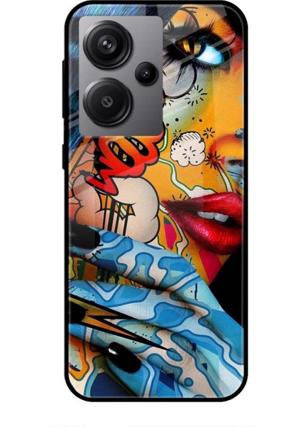 Xiaomi Redmi Note 13 Pro Plus 5g Kılıf Caliburn 17 Dövme Yumuşak Kılıf
