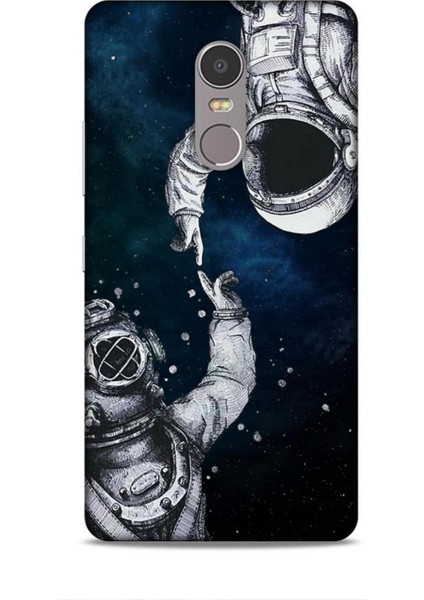 Lenovo K6 Note Kılıf Caliburn 5 Kozmonot Koruma Kılıfı