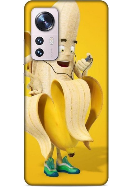 Xiaomi 13 Lite Kılıf Caliburn 21 Muz Sarı Darbe Önleyici Kapak