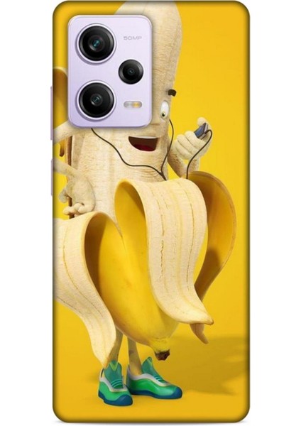Xiaomi Redmi Note 12 Pro 4g Kılıf Caliburn 21 Muz Sarı Darbe Önleyici Kapak