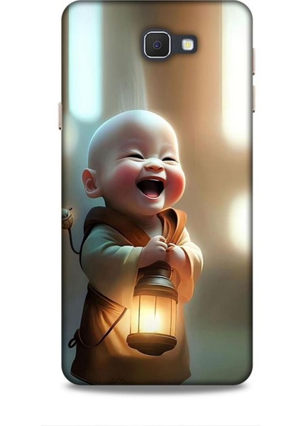 Samsung Galaxy J7 Prime Kılıf Caliburn 27 Asya Bebek Lazer Kesim Silikon