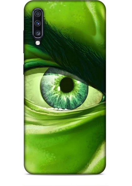 Samsung Galaxy A70S Kılıf Caliburn 29 Hulk Göz Makro Leke Tutmaz Kapak