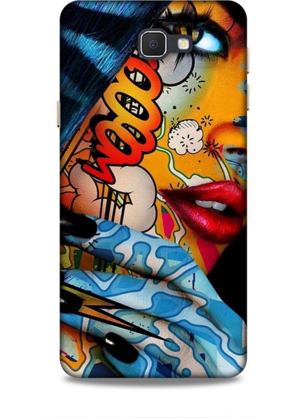 Samsung Galaxy J7 Prime Kılıf Caliburn 17 Dövme Yumuşak Kılıf