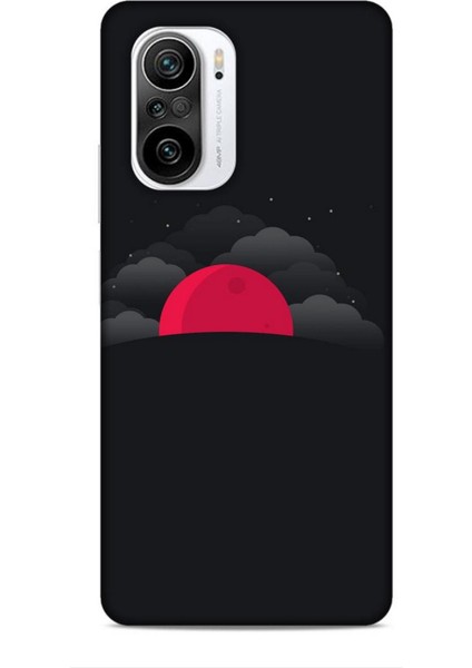 Xiaomi Redmi K40 Kılıf Caliburn 13 Kızıl Ay Case Kapak