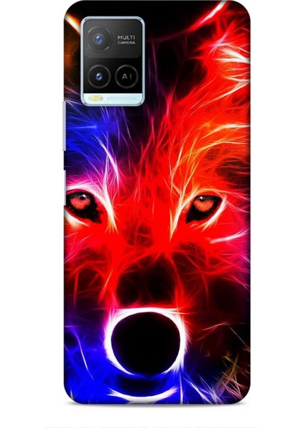 Vivo Y33T Kılıf Caliburn 16 Kurt Colorful Hediyelik Kılıf