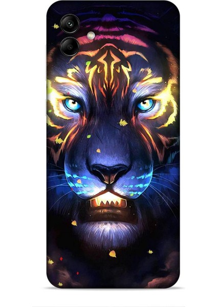 Samsung Galaxy M04 Kılıf Caliburn 12 Aslan Colorful Tasarım Kılıf