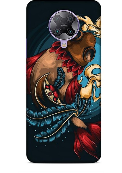 Xiaomi Poco F2 Pro Kılıf Caliburn 18 Balık Parlak Kılıf